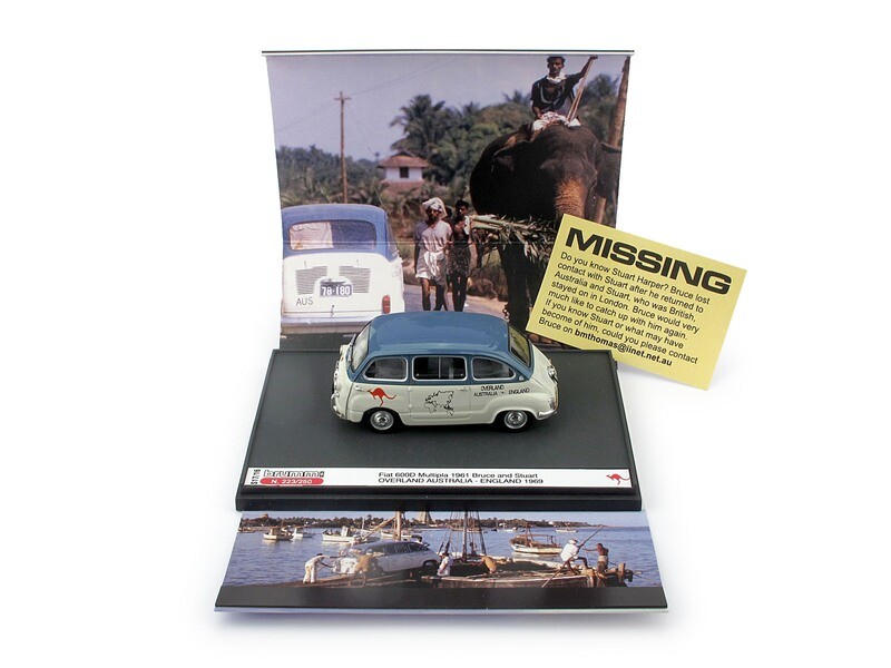 Fiat 600D Multipla Australia-Inghilterra Overland 1969
