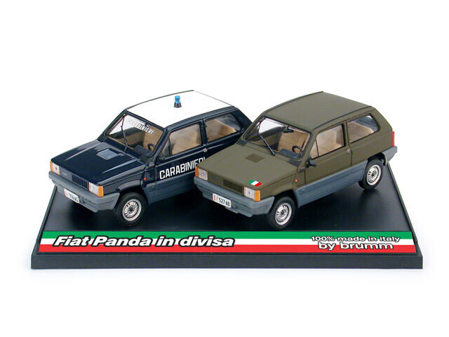 Fiat Panda in divisa Set 1980 ( 2 modelli )