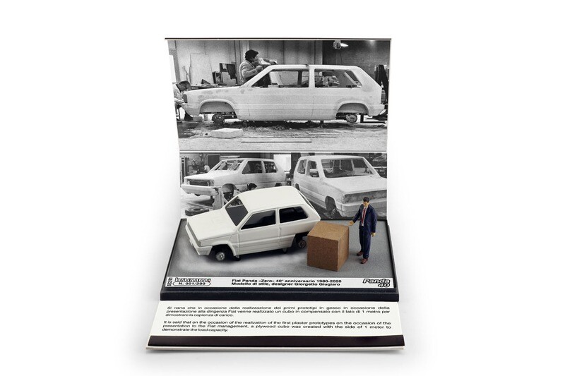 FIAT PANDA ZERO 1978 DESIGNER G. GIUGIARO