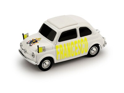 FIAT 500 BRUMS HABEMUS PAPAM FRANCESCO