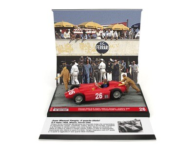 FERRARI D50 G.P. ITALIA 1956 2° JUAN MANUEL FANGIO