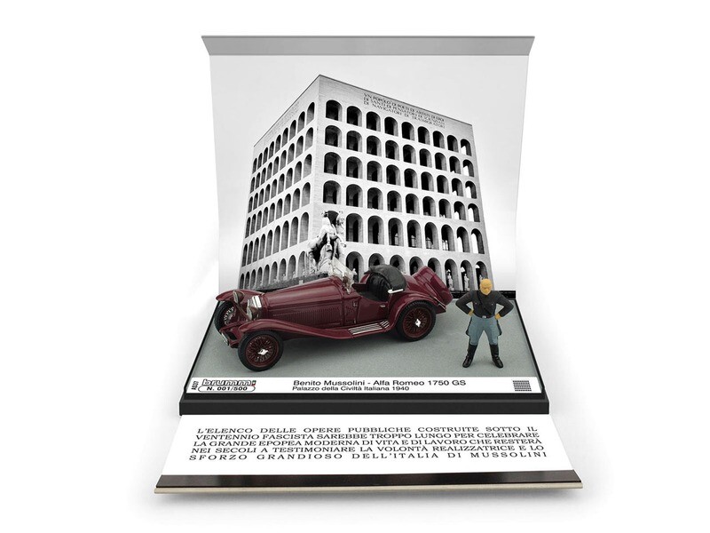 ALFA ROMEO 1750GS MUSSOLINI ROMA 1940