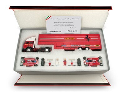RTS09 RACE TRANSPORTER SET G.P. SPAGNA 1981
