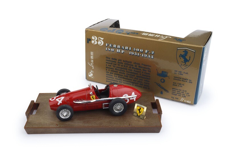 FERRARI 500 F2 #34 BRUMM WIN in CASSAZIONE