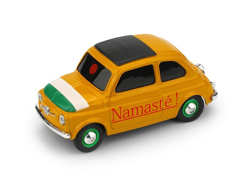 Fiat nuova 500 INDIA &quot;Namasté!&quot;