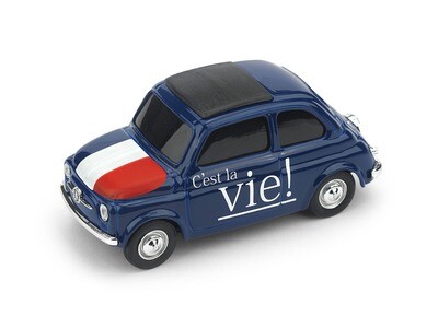 Fiat nuova 500 FRANCIA "Voila - C'est la vie"
