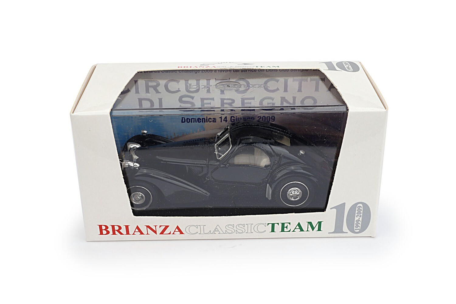 Bugatti Tipo 57SC Atlantic coupè 1938 10° ANNI BRIANZA CLASSIC TEAM