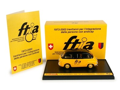 S0322 FIAT 600 Multipla Speciale 30° FTIA