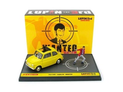 S0921 Fiat 500 R-33 - Lupin III - WANTED