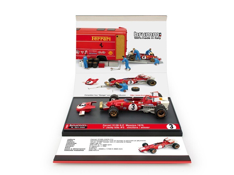 Ferrari 312B G.P. Messico 1970 Jacky Ickx #3 ( vincitore - winner )