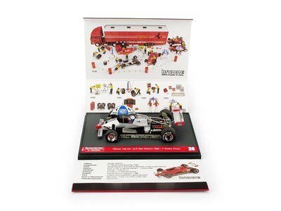 P014 Ferrari 126C2 turbo G.P. San Marino 1982 1° Didier Pironi #28