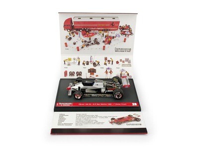 P013 Ferrari 126C2 turbo G.P. San Marino 1982 1° Didier Pironi #28