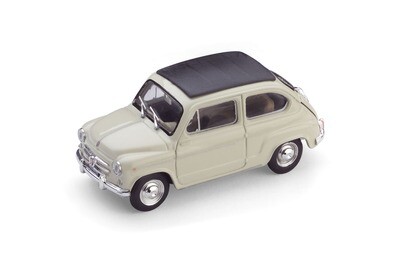 R318 FIAT 600D TRASFORMABILE CHIUSA 1960 VARII COLORI