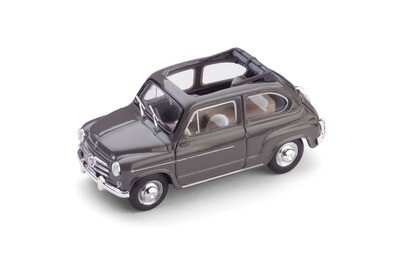 R317 FIAT 600D TRASFORMABILE APERTA 1960 VARII COLORI