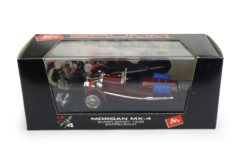 Morgan MX-4 Super Sport Barrelback 70º anniversario Morgan