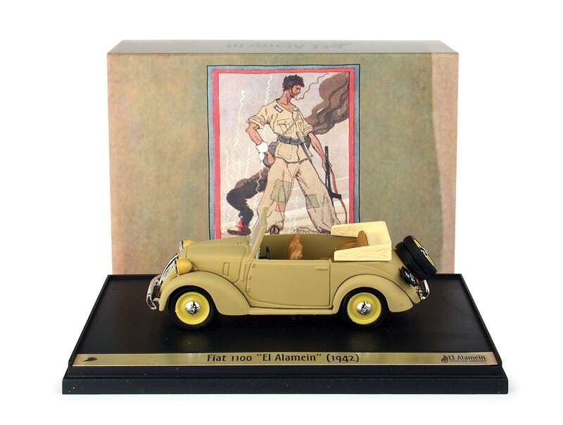 Fiat 1100 Cabriolet 60° anniversario Battaglia El Alamein 1942