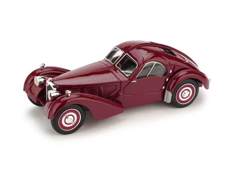 Bugatti Tipo 57SC Atlantic coupè  Amaranto 1938
CENTENARIO BUGATTI 1909-2009