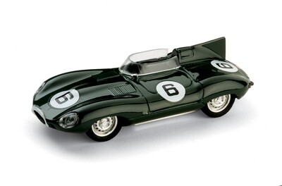 R147_2000 Jaguar D type 1° Le Mans 1955 Mike Hawthorn - Ivor Bueb #6