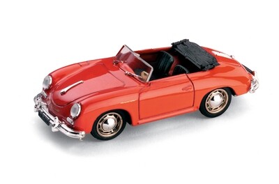 R117-03_1990 Porsche 356 Cabriolet Aperta 1952 Rosso - interno nero/grigio