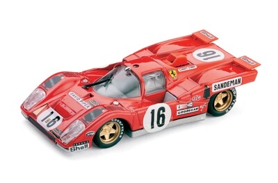 Ferrari 512M 24h Le Mans 1971 Craft - Wier #16 Scuderia David Piper
