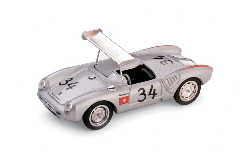 Porsche 550RS Spyder 1000 Km Nurburgring 1956 Michael May #34