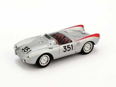 Porsche 550A RS Spyder Mille Miglia 1954 6° Herrmann - Linge #351