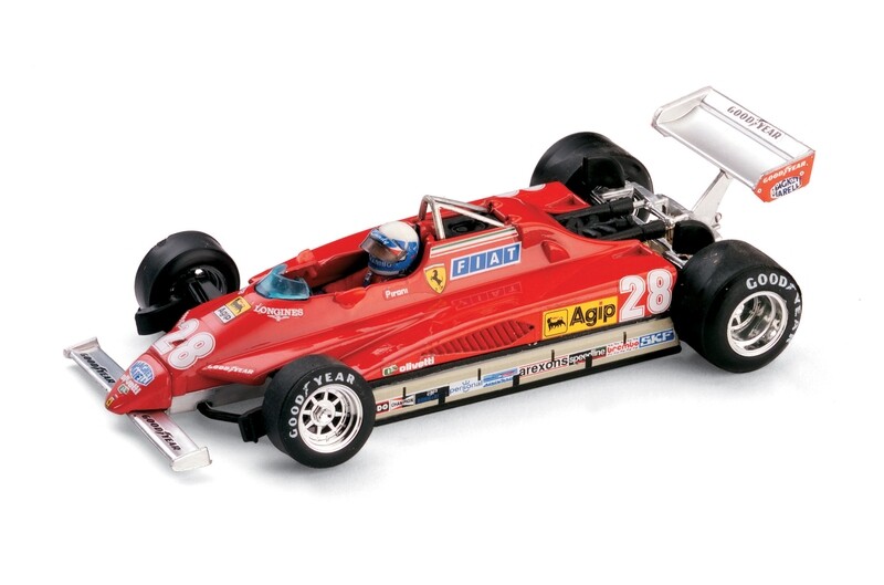Ferrari 126C2 turbo
G.P. San Marino 1982
Didier Pironi (FR) #28
+ 1 pilota