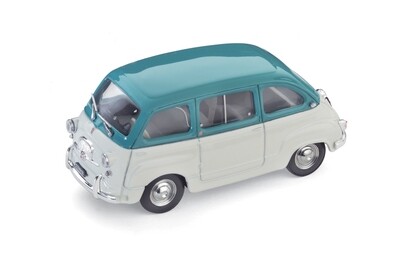 Fiat 600D Multipla
Turchese/ grigio biacca 1960