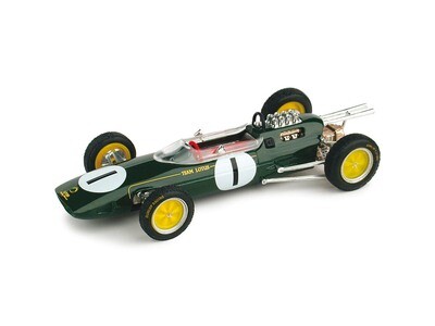 Lotus 25
G.P. Belgio Spa 1963
1° Jim Clark #1

WORLD CHAMPION F.1
