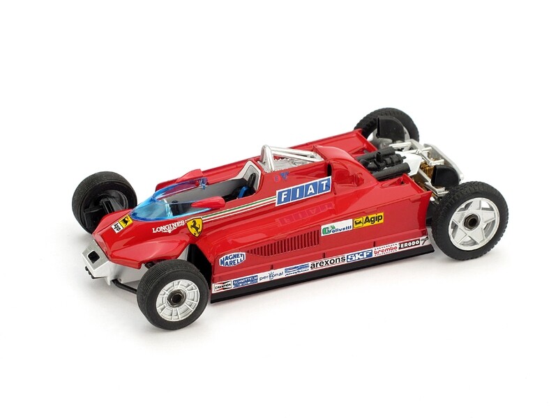 Ferrari 126CK turbo G.P. Montecarlo 1981 Gilles Villeneuve #27 Muletto / T-Car GILLES COLLECTION