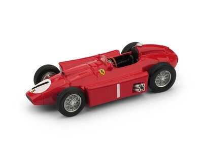 Ferrari D50
G.P. Gran Bretagna 1956
1° Juan Manuel Fangio #1

5 TIMES WORLD CHAMPION F.1