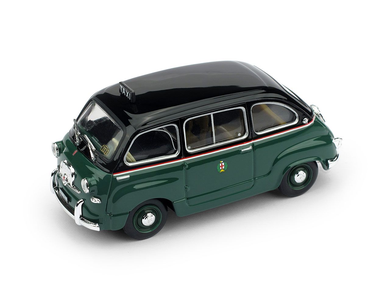 Fiat 600D Multipla Taxi di Milano 1956 SERIE TAXI