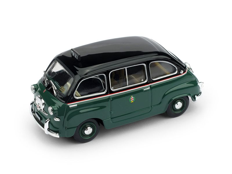 Fiat 600D Multipla Taxi di Milano 1956 SERIE TAXI
