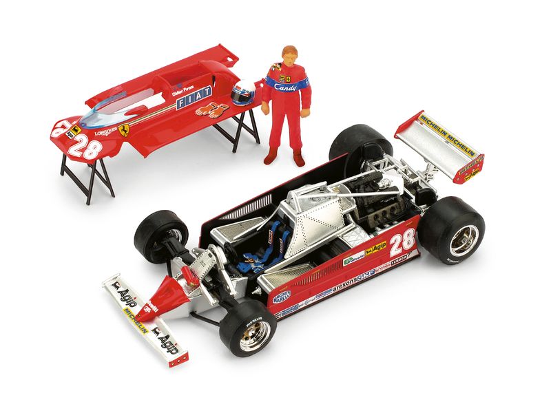 ​Ferrari 126CK turbo G.P. Monaco 1981  Didier Pironi #28