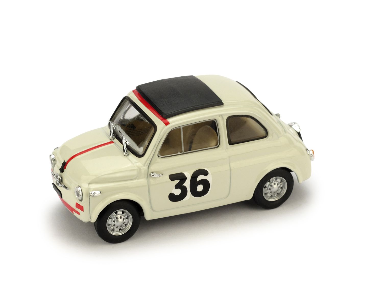 ​Fiat nuova 500 Vallelunga 1965 Ignazio Giunti #36