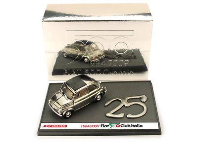 ​Fiat 500D 1960 25° anniversario 1884-2009  Fiat 500 Club Italia