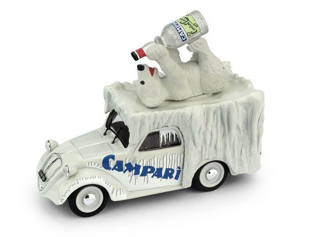 Fiat 500B Furgone Veicolo pubblicitario Campari 1946