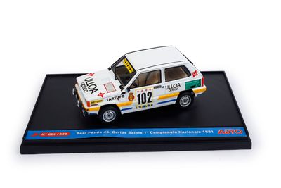 Seat Panda 45, Carlos Saints 1° Campionato Nazionale 1981