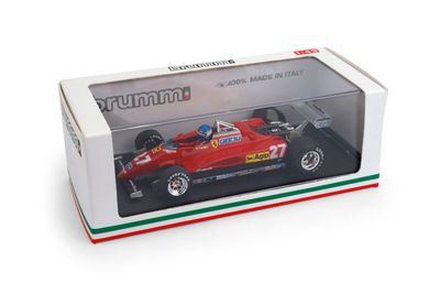 R287-CH_2017 Ferrari 126C2 turbo G.P. Italia 1982 2° Patrick Tambay #27 + pilota / driver