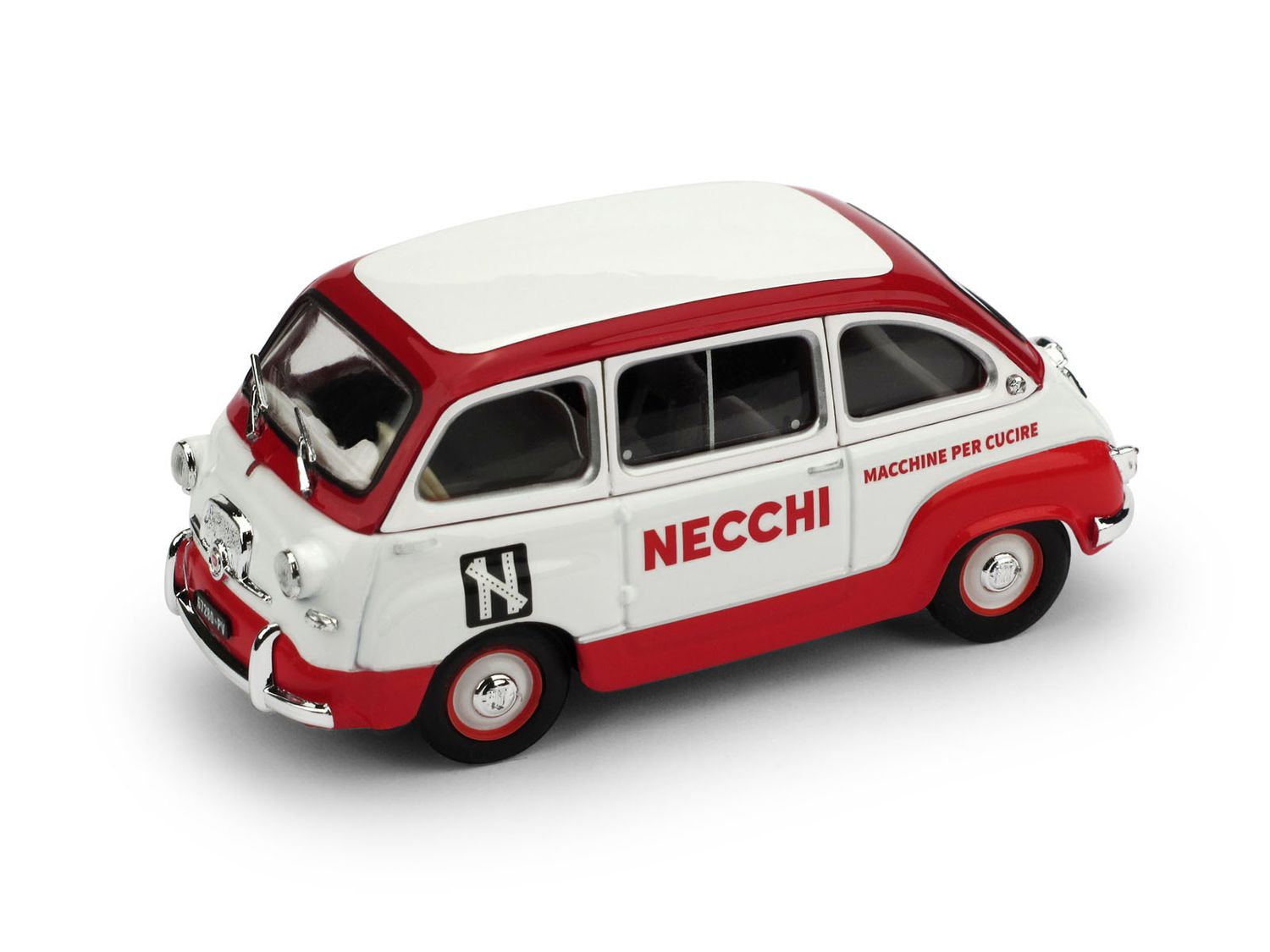 Fiat 600 Multipla Veicolo commerciale 1960 Macchine da cucire Necchi