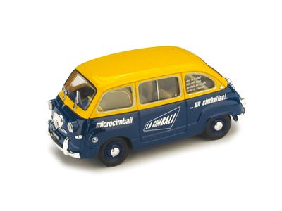 Fiat 600 Multipla Veicolo Commerciale Macchine da Caffè Cimbali 1956