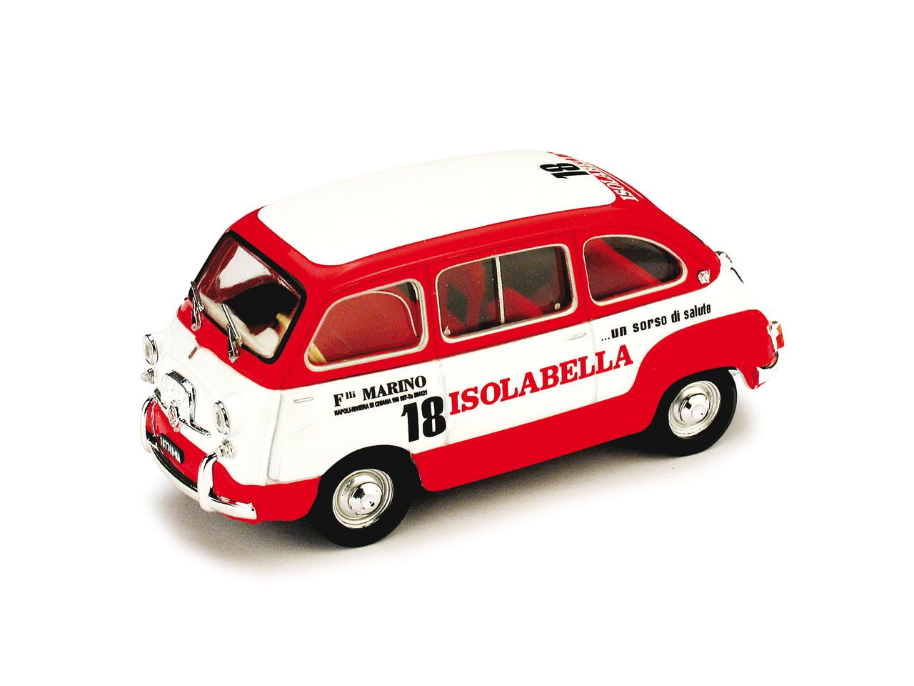 Fiat 600D Multipla Veicolo Commerciale Amaro 18 Isolabella 1960