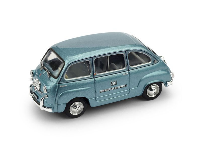 Fiat 600D Multipla Vettura di servizio RAI 1960 Radiotelevisione Italiana