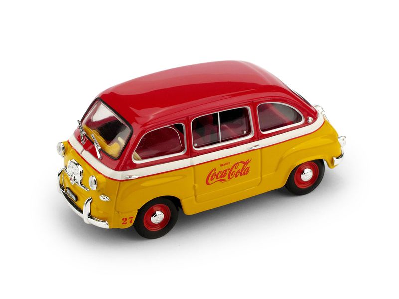 Fiat 600 Multipla Veicolo pubblicitario Coca Cola Olimpiadi di Roma 1960