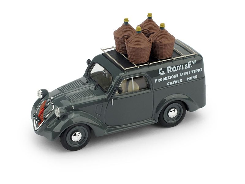 Fiat 500B Furgone Veicolo Commerciale 1941 G. Rossi e Figli Produzione Vini Tipici