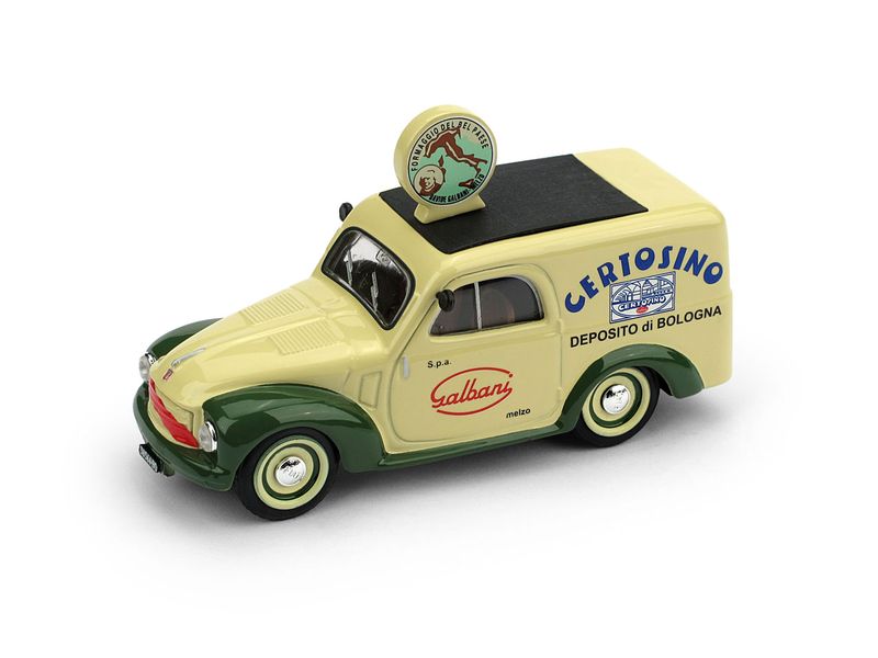 Fiat 500C Furgone Veicolo Commerciale 1950 Galbani, Melzo (MI) Deposito di Bologna