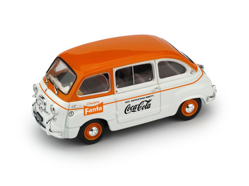 Fiat 600D Multipla Veicolo commerciale 1961 Fanta / Coca Cola