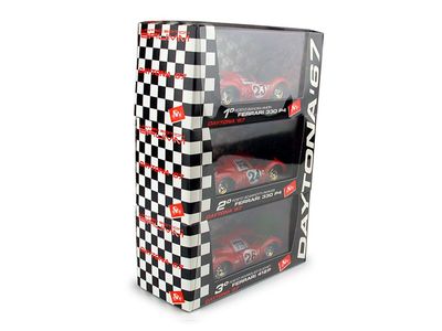 S026-27-28 Ferrari 330P4 24h Daytona 1967 1°, 2°, 3° SET