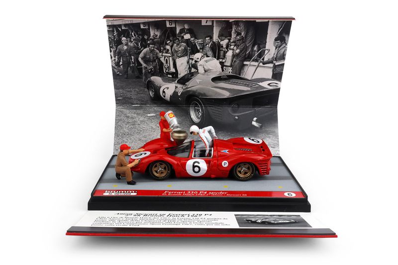 FERRARI 330 P4 SPYDER 6H BRANDS HATCH #6 FERRARI 330 P4 SPYDER 6H BRANDS HATCH #6