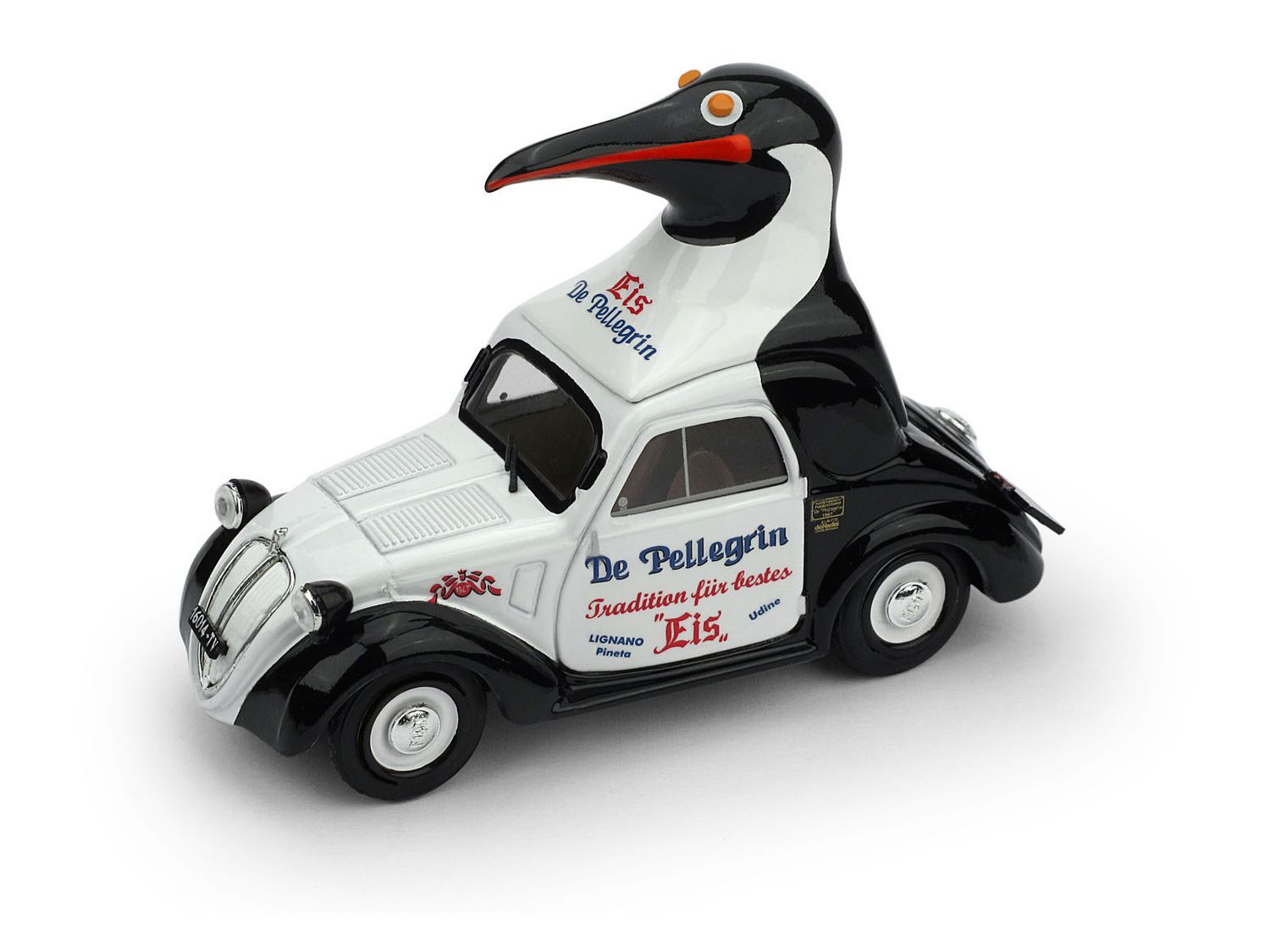 Fiat 500A Gelati De Pellegrin, Museo Botta Limited Edition